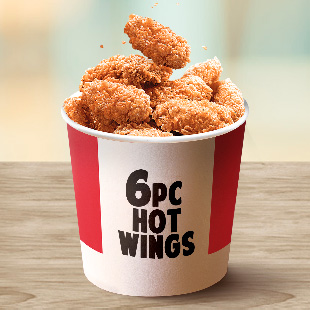 KFC Hot wings South Africa