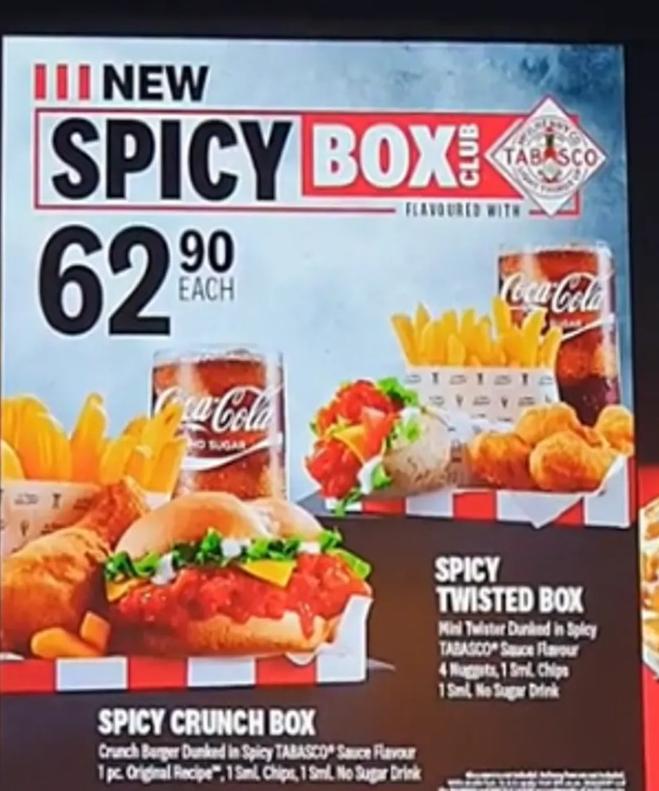 KFC Kids Meal With Price |South Africa 2024