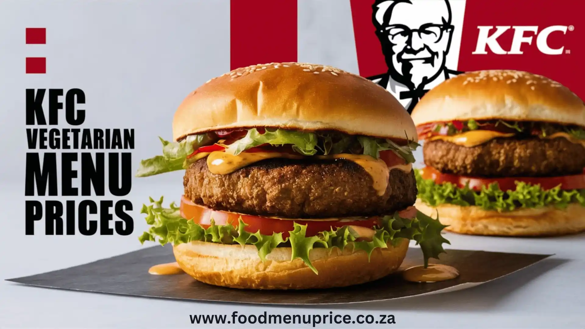 KFC Vegetarian Menu With Prices