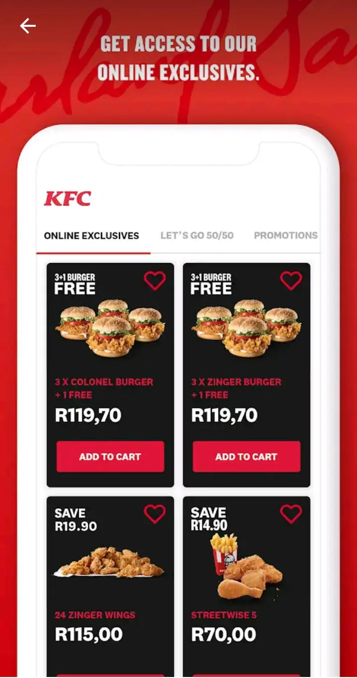 KFC Promotion deals 