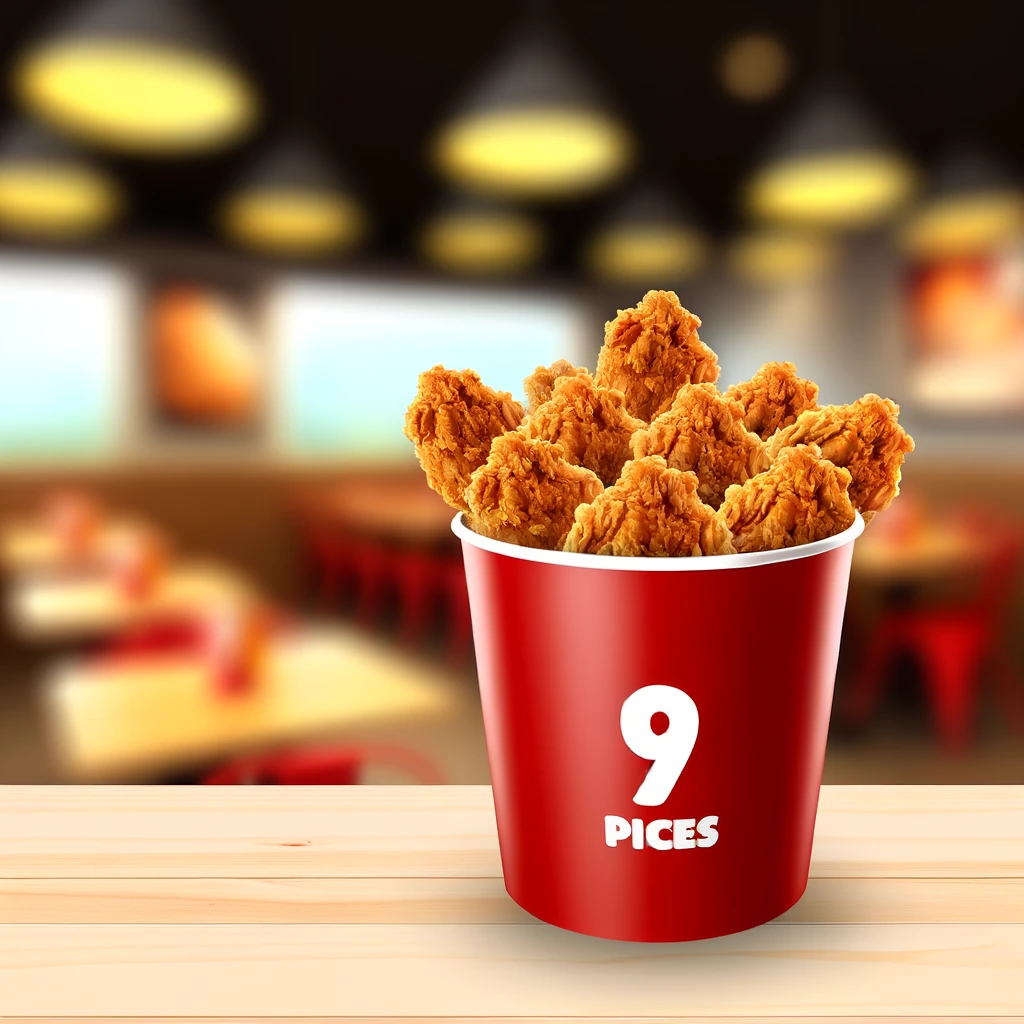 KFC 9 Piece Bucket